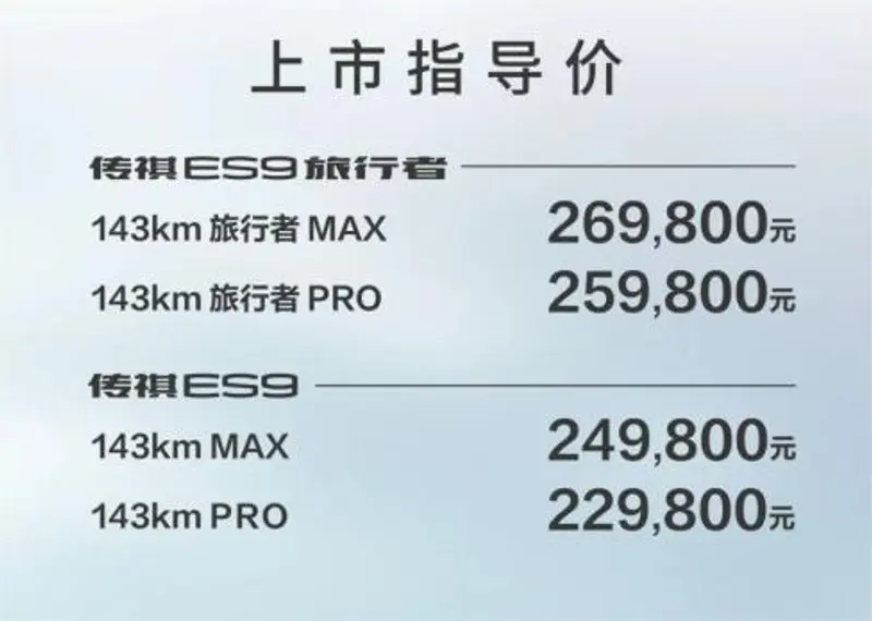 广汽传祺ES9上市(1)