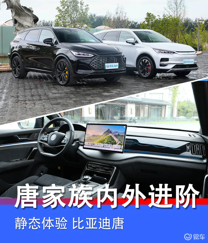 唐家族内外进阶 静态体验比亚迪唐