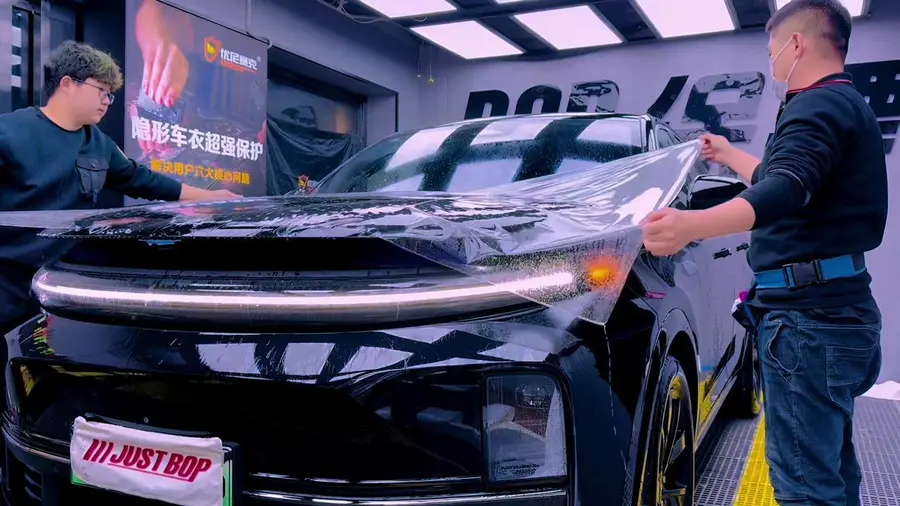 理想l7.装贴bop保镖隐形车衣 一次装贴 、十年质保 圣科车衣改色